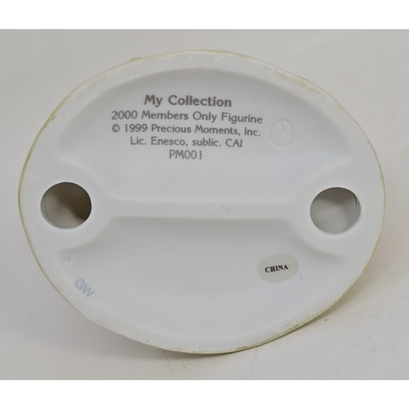 Precious Moments "My Collection" 2000 Members Only Figurine #PM001 U8 - Picture 6 of 8